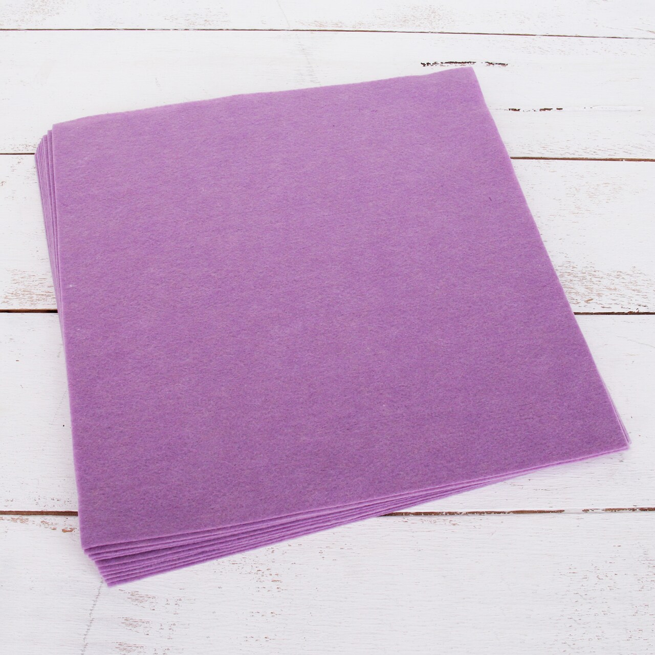 Threadart Premium Felt Sheets - 10 Pack & 50 Pack - 12" x 12" | Soft Wool-Like Feel | 1.2mm Thick for DIY Crafts, Sewing, Crafting Projects | Compatible with Cricut Maker